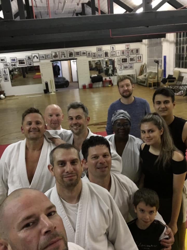 Leicester Aikikai group selfie - August 2019